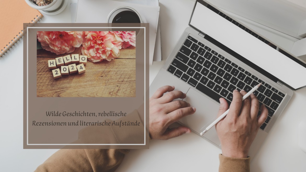Vorschau 2024 Blog Headerbild für einen Post auf einem Bücherblog als Vorschau auf 2024